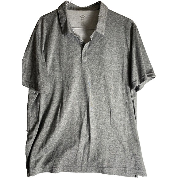 Berkley Jensen Men's 2XL Short Sleeve Polo Shirts  Gray - Picture 1 of 5